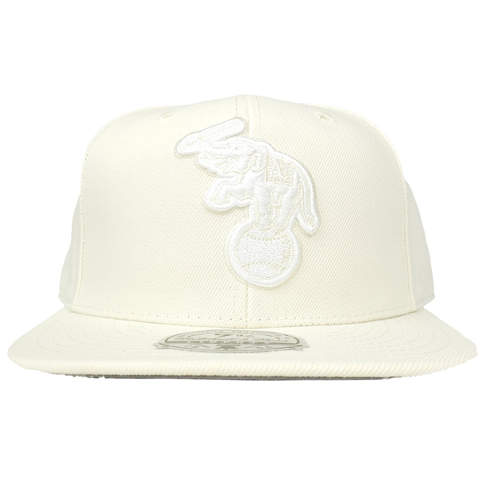 Oakland Athletics Mitchell‎ & Ness MLB Fitted 7 3/8 Liberty Hat Cap 3D Logo NWT